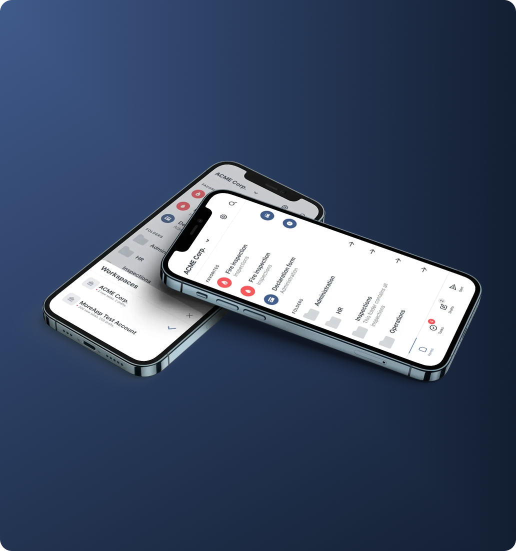 De herontworpen MoreApp formulier-interface